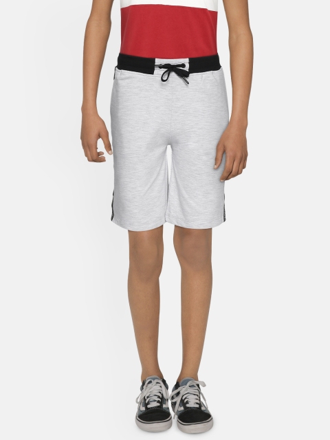 HRX by Hrithik Roshan Boys Light Grey Melange Solid Regular Fit Bio-Wash Lifestyle Shorts
HRX by Hrithik Roshan Boys Light Grey Melange Solid Regular Fit Bio-Wash Lifestyle Shorts