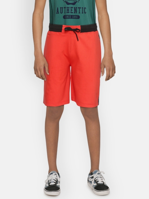 HRX by Hrithik Roshan Boys Aurore Red Typographic Regular Fit Bio-Wash Lifestyle Shorts, Coral
HRX by Hrithik Roshan Boys Aurore Red Typographic Regular Fit Bio-Wash Lifestyle Shorts, Coral