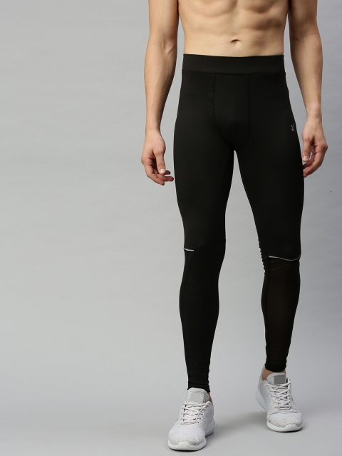 HRX by Hrithik Roshan Men Black Solid Skinny Fit Rapid-Dry Antimicrobial Running Tights
HRX by Hrithik Roshan Men Black Solid Skinny Fit Rapid-Dry Antimicrobial Running Tights