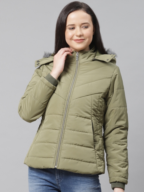 Foreign Culture By Fort Collins Women Olive Green Solid Parka Jacket with Detachable Hood
Foreign Culture By Fort Collins Women Olive Green Solid Parka Jacket with Detachable Hood