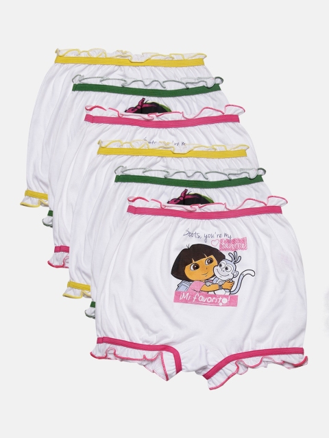 Red Rose Girls Pack of 6 Assorted Bloomers BLOOMER-226-30