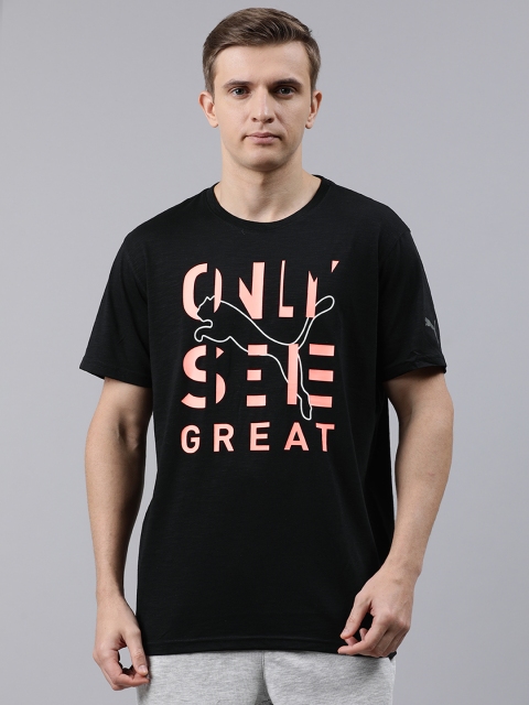 Puma Men Black & Pink Printed Performance Slogan DryCELL Round Neck Training T-shirt
Puma Men Black & Pink Printed Performance Slogan DryCELL Round Neck Training T-shirt