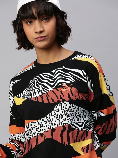 Puma Women Multicoloured Animal Printed Classics Graphics AOP Crew Pullover Sweatshirt, Multi
Puma Women Multicoloured Animal Printed Classics Graphics AOP Crew Pullover Sweatshirt, Multi