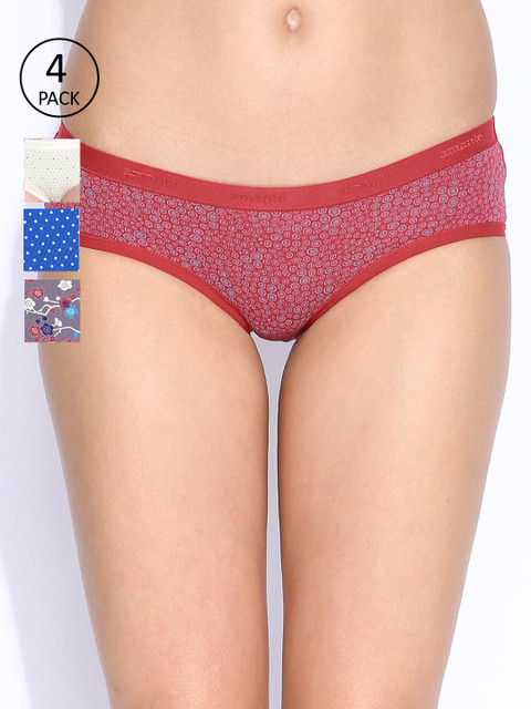 Amante Women Pack of 4 Assorted Briefs
Amante Women Pack of 4 Assorted Briefs