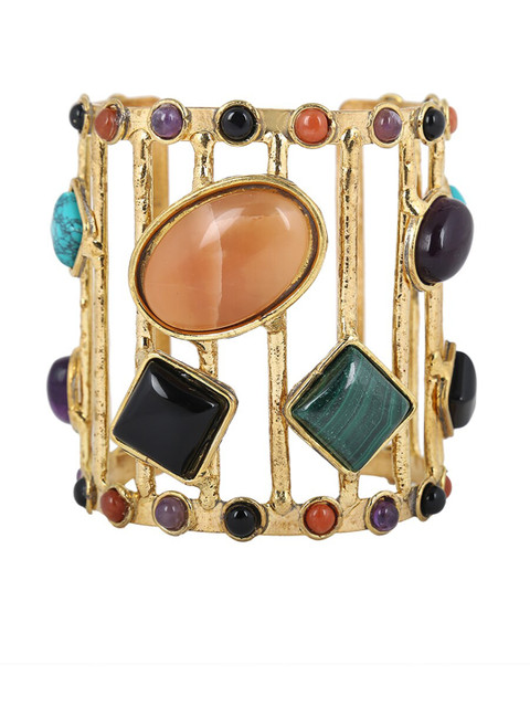 ZeroKaata Gold-Plated Handcrafted Cuff Bracelet
ZeroKaata Gold-Plated Handcrafted Cuff Bracelet