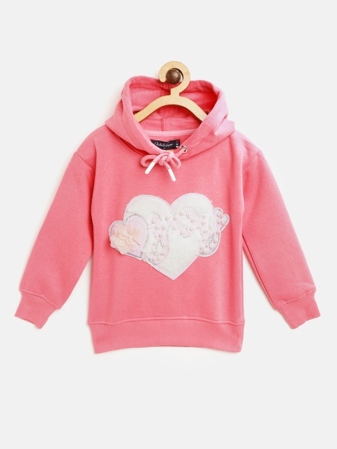 White Snow Girls Pink & White Faux Fur Applique Hooded Sweatshirt with Sequinned Detail
White Snow Girls Pink & White Faux Fur Applique Hooded Sweatshirt with Sequinned Detail