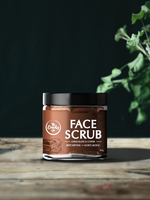 The Beauty Co. Chocolate & Coffee Detoxifying & Moisturizing Face Scrub - 100 g, Brown
The Beauty Co. Chocolate & Coffee Detoxifying & Moisturizing Face Scrub - 100 g, Brown