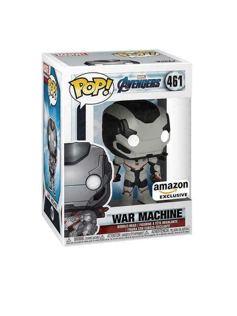 Funko Grey & Black Pop Avengers Endgame War Machine Bobblehead #461