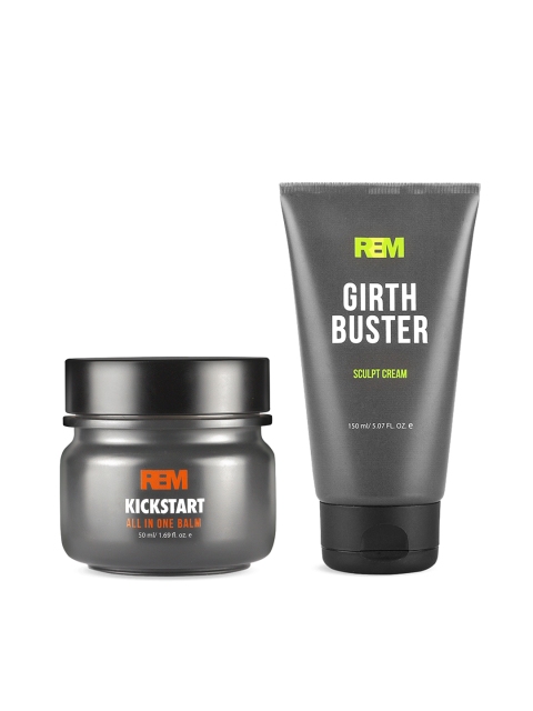 Colorbar Men Set Of Rem Kickstart All In One Balm & REM Girth Buster Sculpt Cream, Metallic
Colorbar Men Set Of Rem Kickstart All In One Balm & REM Girth Buster Sculpt Cream, Metallic