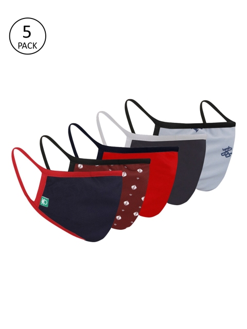 United Colors of Benetton Unisex 5-Pcs 3-Ply SUPER SHIELD Anti-Pollutio Outdoor Masks, Multi
United Colors of Benetton Unisex 5-Pcs 3-Ply SUPER SHIELD Anti-Pollutio Outdoor Masks, Multi
