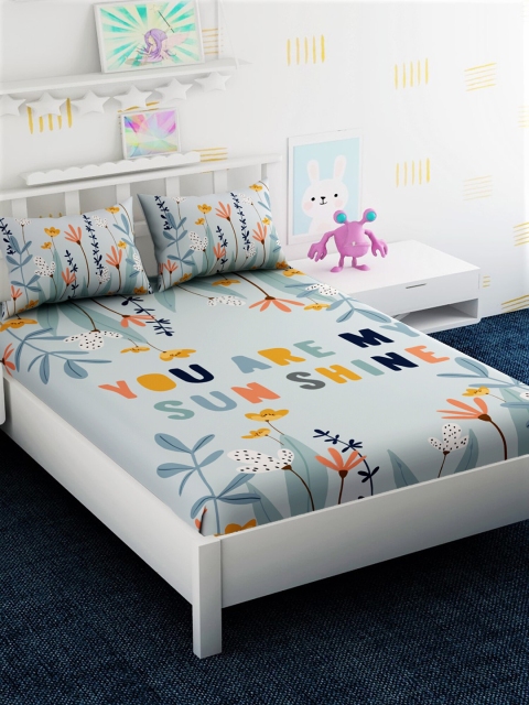 EverHOME Grey & Yellow Cartoon Characters 210 TC Cotton 1 King Bedsheet with 2 Pillow Covers
EverHOME Grey & Yellow Cartoon Characters 210 TC Cotton 1 King Bedsheet with 2 Pillow Covers