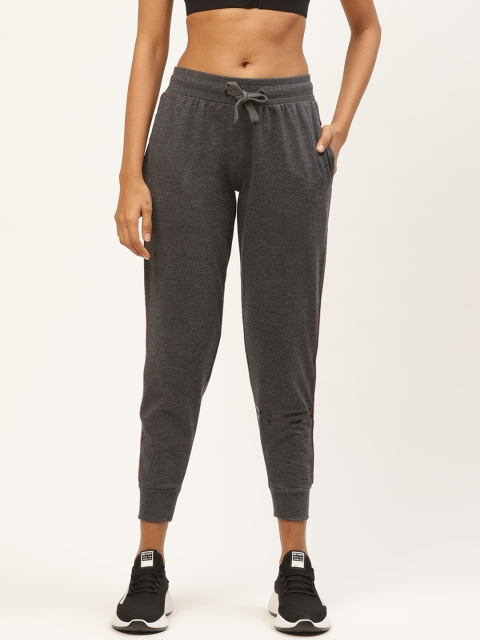 Sweet Dreams Women Charcoal Grey Solid Joggers
