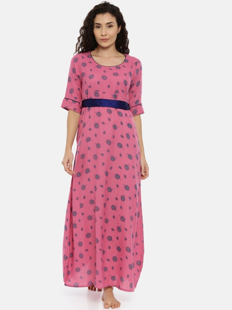 GOLDSTROMS Pink Printed Nightdress