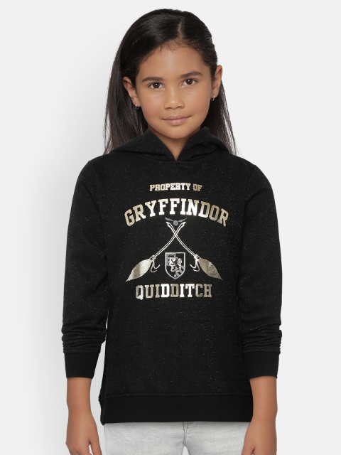 OVS Girls Black Harry Potter Gryffindor Print Hooded Sweatshirt with Shimmer Detail
OVS Girls Black Harry Potter Gryffindor Print Hooded Sweatshirt with Shimmer Detail