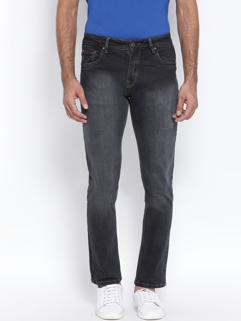 SWISS MILITARY Men Charcoal Grey Regular Fit Mid-Rise Clean Look Stretchable Jeans
SWISS MILITARY Men Charcoal Grey Regular Fit Mid-Rise Clean Look Stretchable Jeans