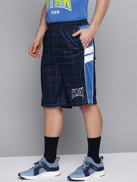 HRX by Hrithik Roshan Men Strong Blue Checked Regular Fit Rapid-Dry Basketball Shorts
HRX by Hrithik Roshan Men Strong Blue Checked Regular Fit Rapid-Dry Basketball Shorts