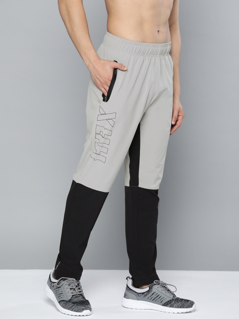 HRX by Hrithik Roshan Men Grey Melange & Black Colourblock Rapid-Dry Training Track Pants
HRX by Hrithik Roshan Men Grey Melange & Black Colourblock Rapid-Dry Training Track Pants