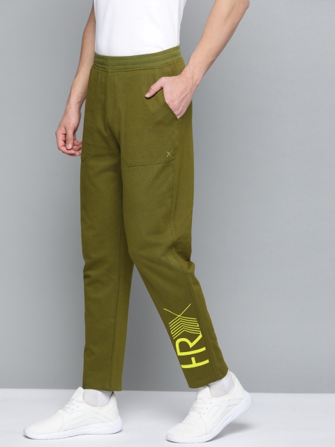 HRX by Hrithik Roshan Men Avocado Solid Bio-Wash Antimicrobial Lifestyle Track Pants, Olive
HRX by Hrithik Roshan Men Avocado Solid Bio-Wash Antimicrobial Lifestyle Track Pants, Olive