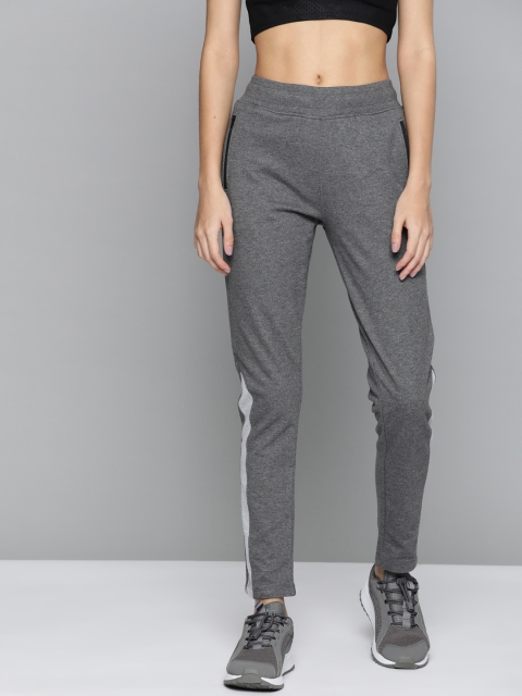 HRX by Hrithik Roshan Women Anthra Melange Solid Regular Fit Melange Lifestyle Track Pants, Grey melange
HRX by Hrithik Roshan Women Anthra Melange Solid Regular Fit Melange Lifestyle Track Pants, Grey melange