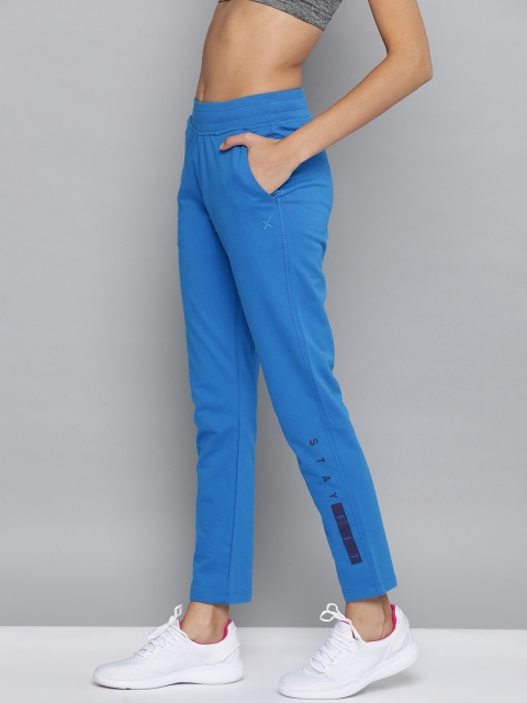 HRX by Hrithik Roshan Women Blue Solid Bio-Wash Antimicrobial Lifestyle Track Pants
HRX by Hrithik Roshan Women Blue Solid Bio-Wash Antimicrobial Lifestyle Track Pants