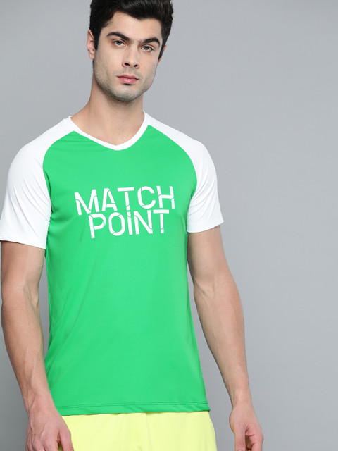 HRX by Hrithik Roshan Men Kelly Green Printed Rapid-Dry Antimicrobial Racket Sport T-shirt
HRX by Hrithik Roshan Men Kelly Green Printed Rapid-Dry Antimicrobial Racket Sport T-shirt