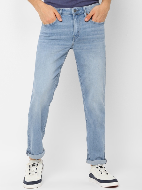 AMERICAN EAGLE OUTFITTERS Men Blue Original Straight Fit Light Fade Stretchable Jeans
AMERICAN EAGLE OUTFITTERS Men Blue Original Straight Fit Light Fade Stretchable Jeans
