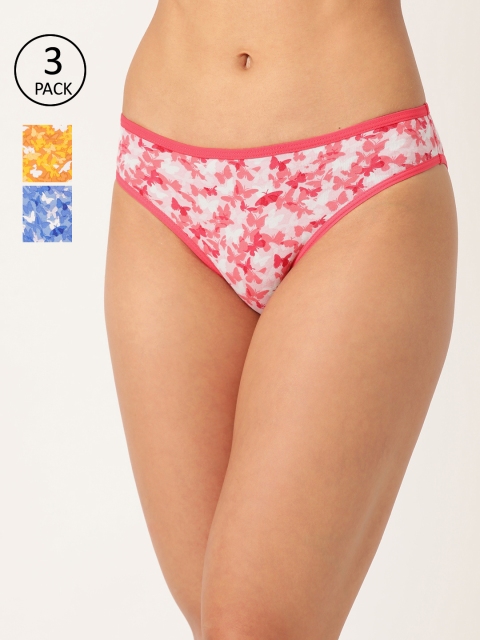 Undercolors of Benetton Women Pack of 3 Butterfly Print Bikini Briefs 507DI-901, Pink
Undercolors of Benetton Women Pack of 3 Butterfly Print Bikini Briefs 507DI-901, Pink