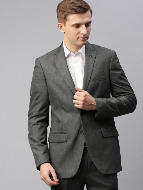 Raymond Men Grey Standard Contemporary Fit Self Design Single-Breasted Formal Blazer
Raymond Men Grey Standard Contemporary Fit Self Design Single-Breasted Formal Blazer