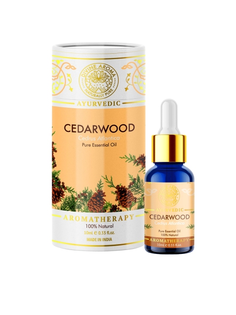 Divine Aroma Cedar Wood Essential Oil, Na
