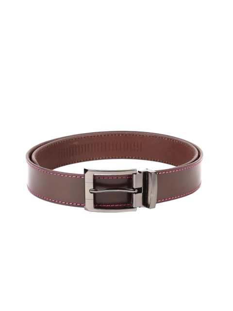 WildHorn Men Brown Leather Belt