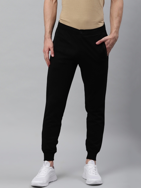 Sweet Dreams Men Black Solid Joggers