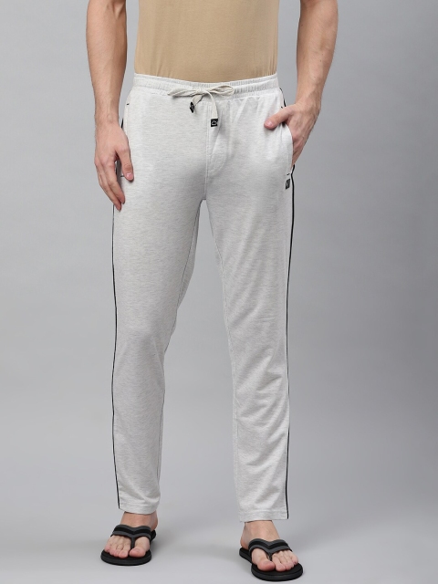 Sweet Dreams Men Off White Solid Serenity Track Pants