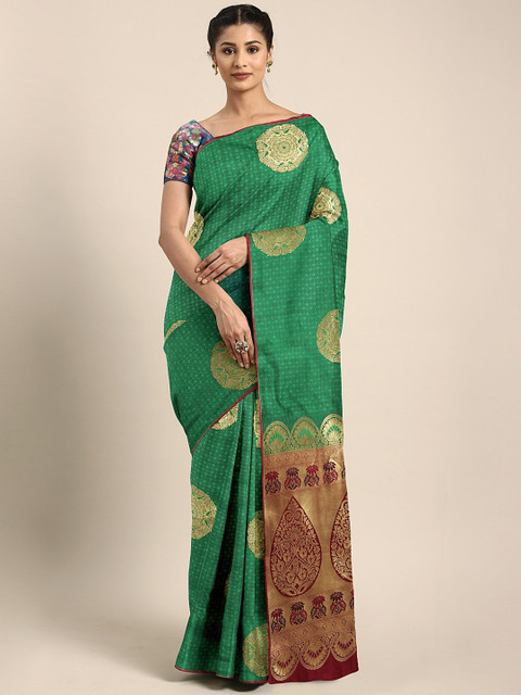 Pothys Green Woven Design Art Silk Saree
Pothys Green Woven Design Art Silk Saree