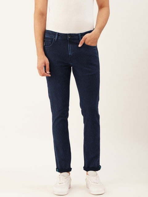 United Colors of Benetton Men Navy Blue Striped Skinny Fit Mid-Rise Stretchable Jeans
United Colors of Benetton Men Navy Blue Striped Skinny Fit Mid-Rise Stretchable Jeans