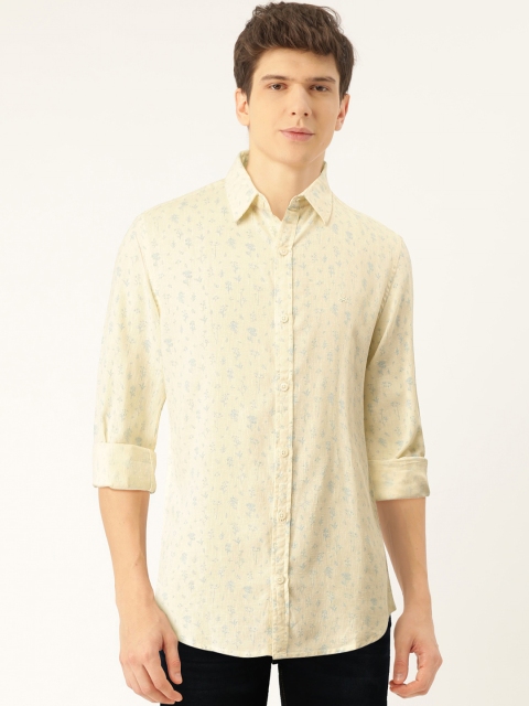 United Colors of Benetton Men Cream-Coloured & Blue Regular Fit Floral Print Casual Shirt
United Colors of Benetton Men Cream-Coloured & Blue Regular Fit Floral Print Casual Shirt