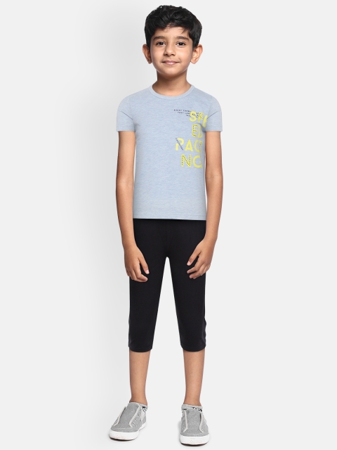 Sweet Dreams Boys Blue Printed Night Suit