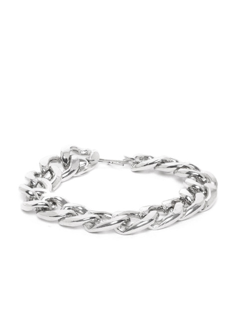 D.C Creation Men Silver-Plated Link Bracelet
D.C Creation Men Silver-Plated Link Bracelet
