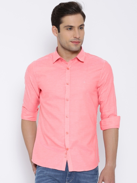 United Colors of Benetton Pink Casual Shirt