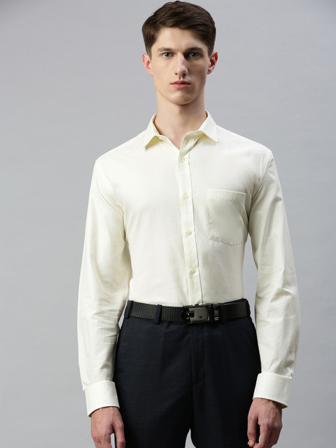 Park Avenue Men Yellow Regular Fit Self Design Formal Shirt
Park Avenue Men Yellow Regular Fit Self Design Formal Shirt