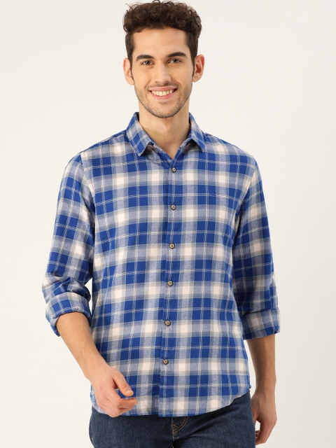 United Colors of Benetton Men Blue & White Flannel Weave Slim Fit Checked Casual Shirt
United Colors of Benetton Men Blue & White Flannel Weave Slim Fit Checked Casual Shirt