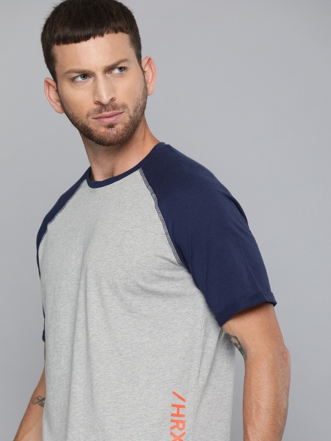 HRX by Hrithik Roshan Men Grey Melange Colourblocked Antimicrobial Lifestyle T-shirt
HRX by Hrithik Roshan Men Grey Melange Colourblocked Antimicrobial Lifestyle T-shirt