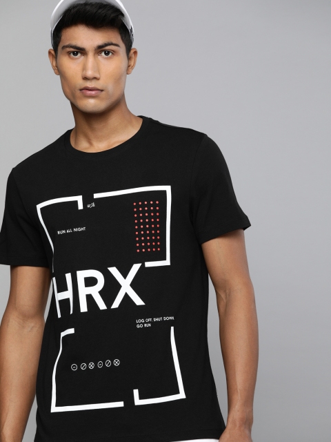 HRX by Hrithik Roshan Men Jet Black Printed Bio-Wash Antimicrobial Lifestyle T-shirt
HRX by Hrithik Roshan Men Jet Black Printed Bio-Wash Antimicrobial Lifestyle T-shirt