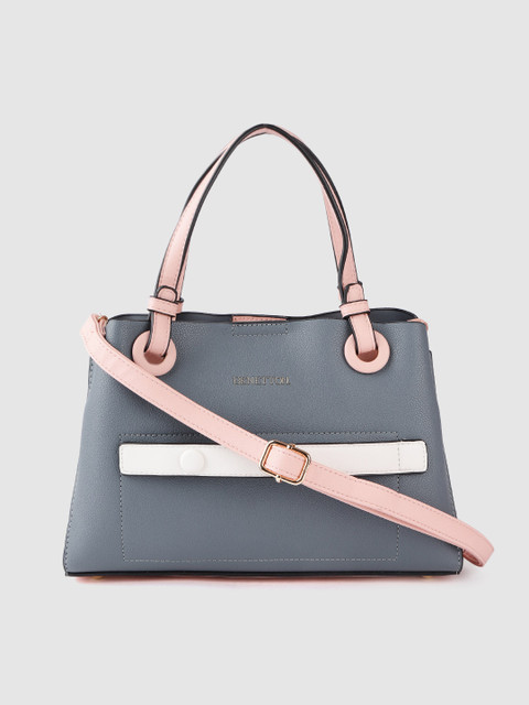 United Colors of Benetton Charcoal Grey Solid Handheld Bag
United Colors of Benetton Charcoal Grey Solid Handheld Bag