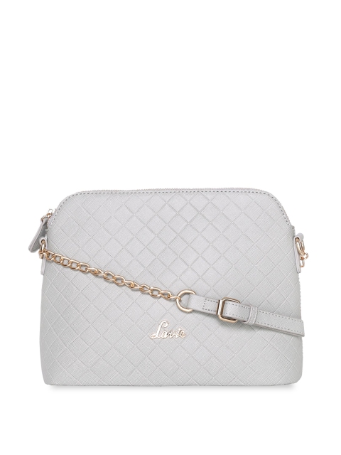 Lavie Grey Textured Sling Bag