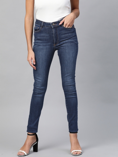 DOROTHY PERKINS Women Navy Blue Alex Skinny Fit Mid-Rise Clean Look Stretchable Jeans
DOROTHY PERKINS Women Navy Blue Alex Skinny Fit Mid-Rise Clean Look Stretchable Jeans