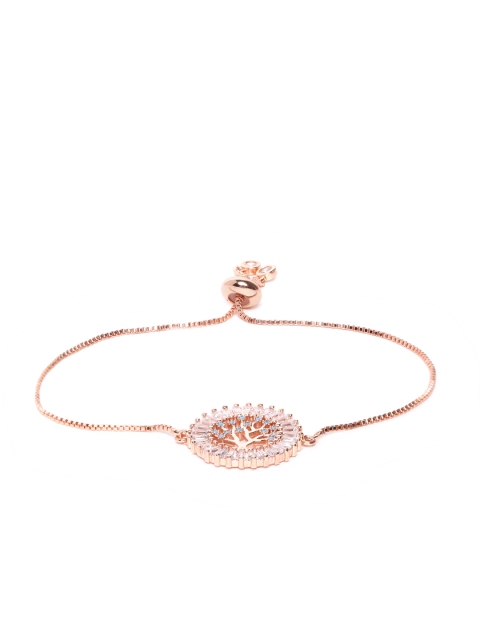 DIVA WALK EXCLUSIVE Blue Rose Gold-Plated CZ Studded Circular & Tree-Shaped Handcrafted Bracelet
DIVA WALK EXCLUSIVE Blue Rose Gold-Plated CZ Studded Circular & Tree-Shaped Handcrafted Bracelet