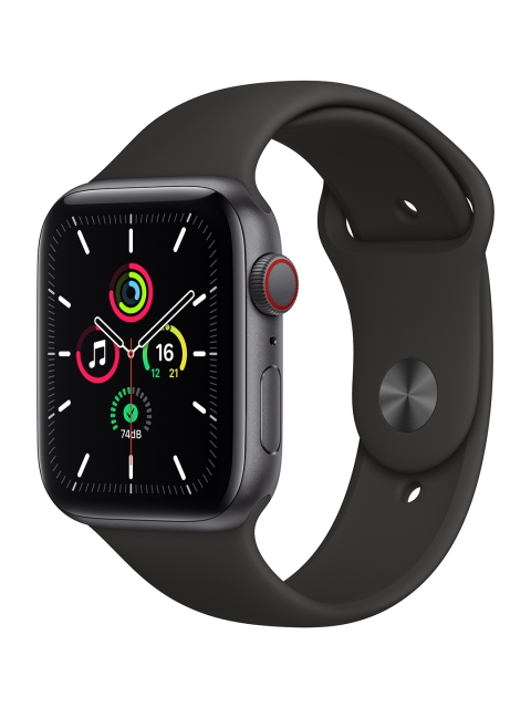 Apple Watch SEGPS + Cellular, 44mm - Space Grey Aluminium Case with Black Sport Band
Apple Watch SEGPS + Cellular, 44mm - Space Grey Aluminium Case with Black Sport Band