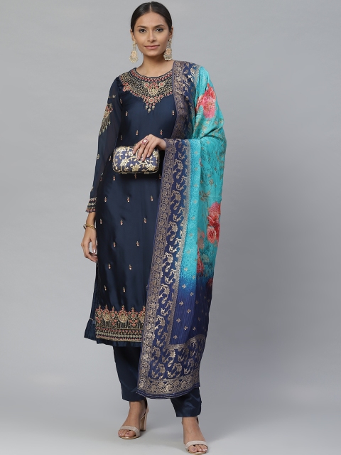 Readiprint Fashions Navy Blue Poly Georgette Embroidered Semi-Stitched Dress Material
Readiprint Fashions Navy Blue Poly Georgette Embroidered Semi-Stitched Dress Material