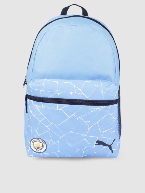 Puma Unisex Blue Printed Backpack
