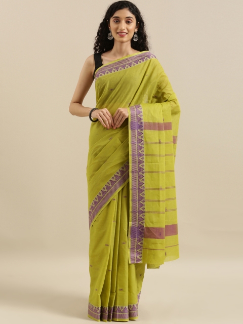 The Chennai Silks Classicate Green & Purple Ichalkaranji Pure Cotton Woven Design Saree
The Chennai Silks Classicate Green & Purple Ichalkaranji Pure Cotton Woven Design Saree